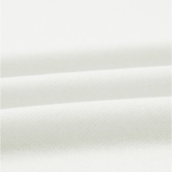 White Plain Crew Neck Pullover Sweatshirt - Picture 3 of 14